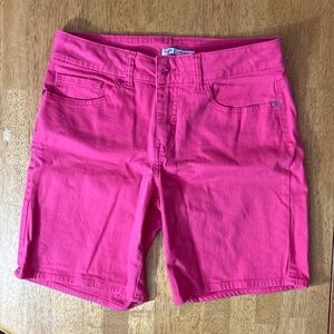 Women’s, pink denim short
